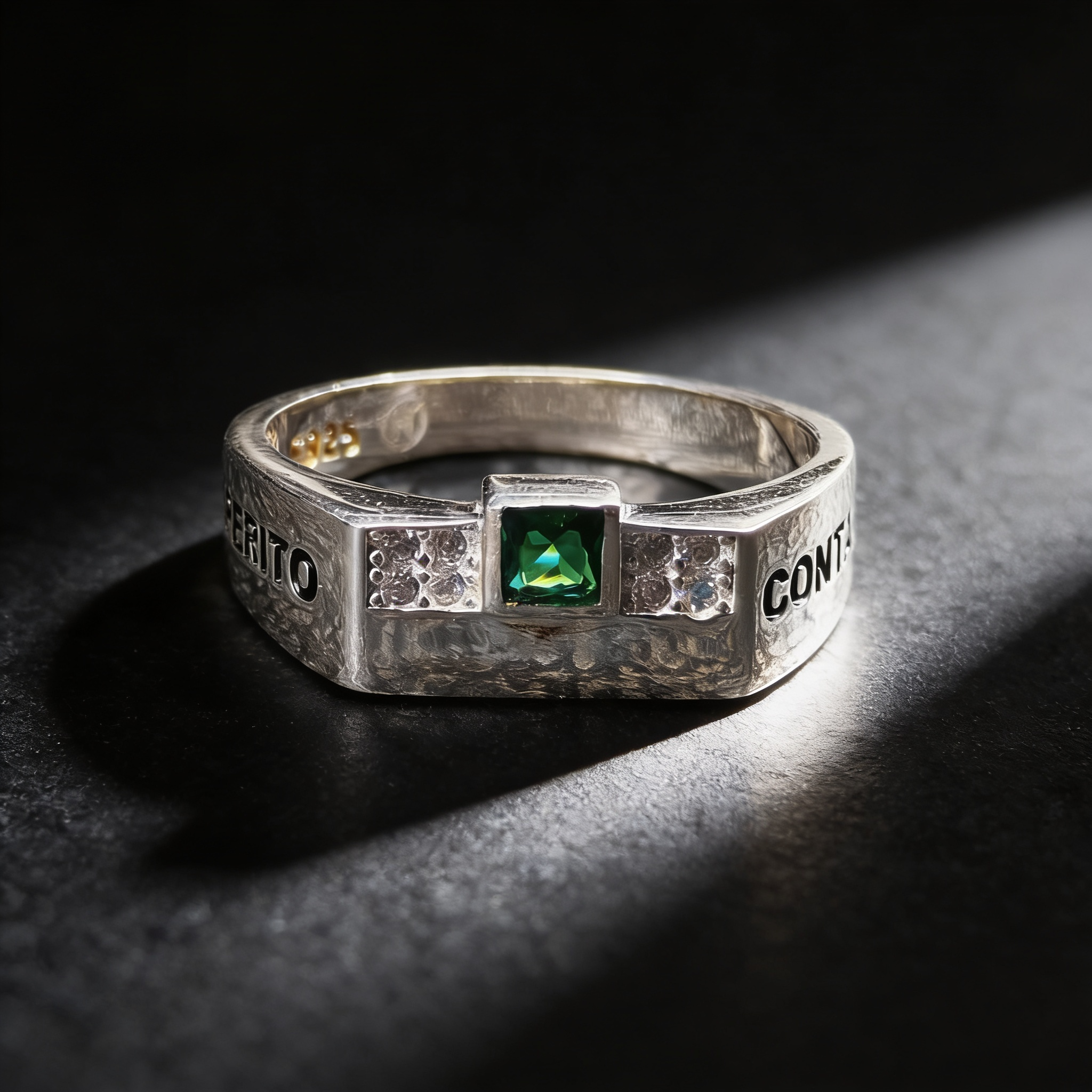 Anillo Perito Contador Modelo 007