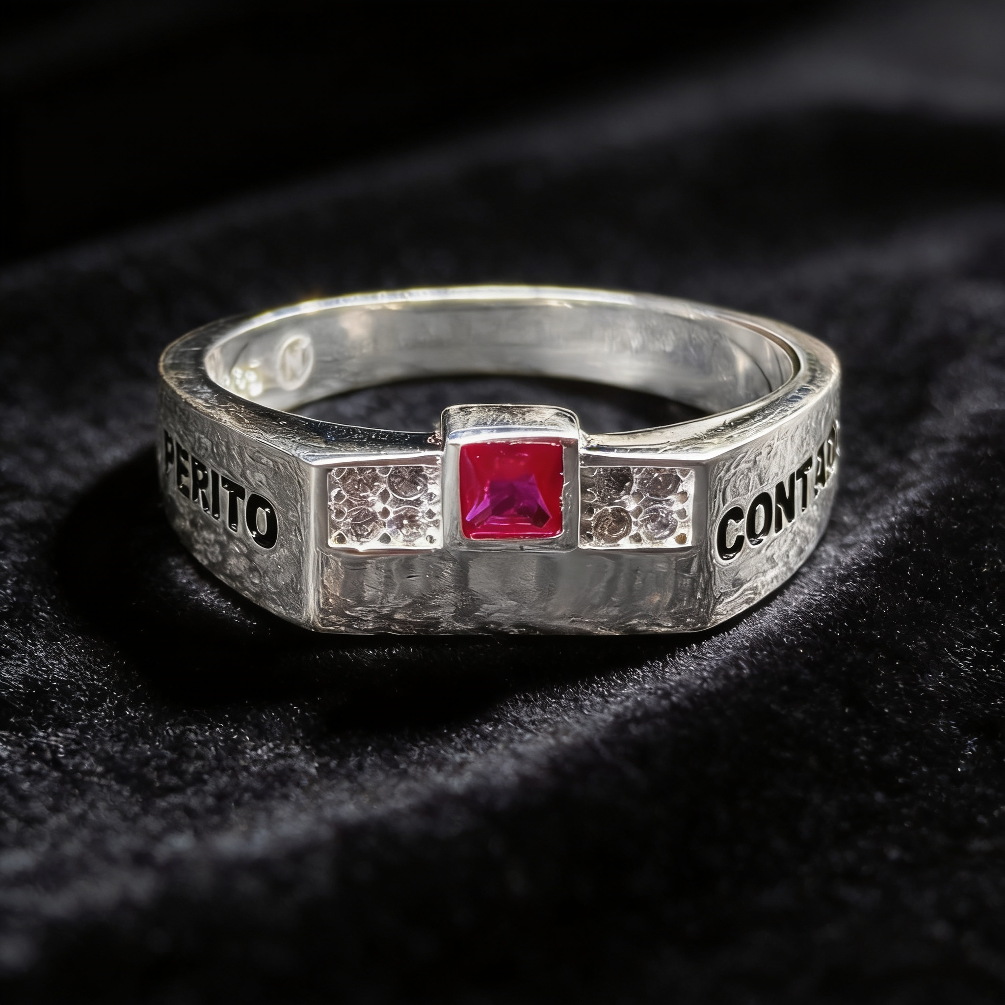 Anillo Perito Contador Modelo 007