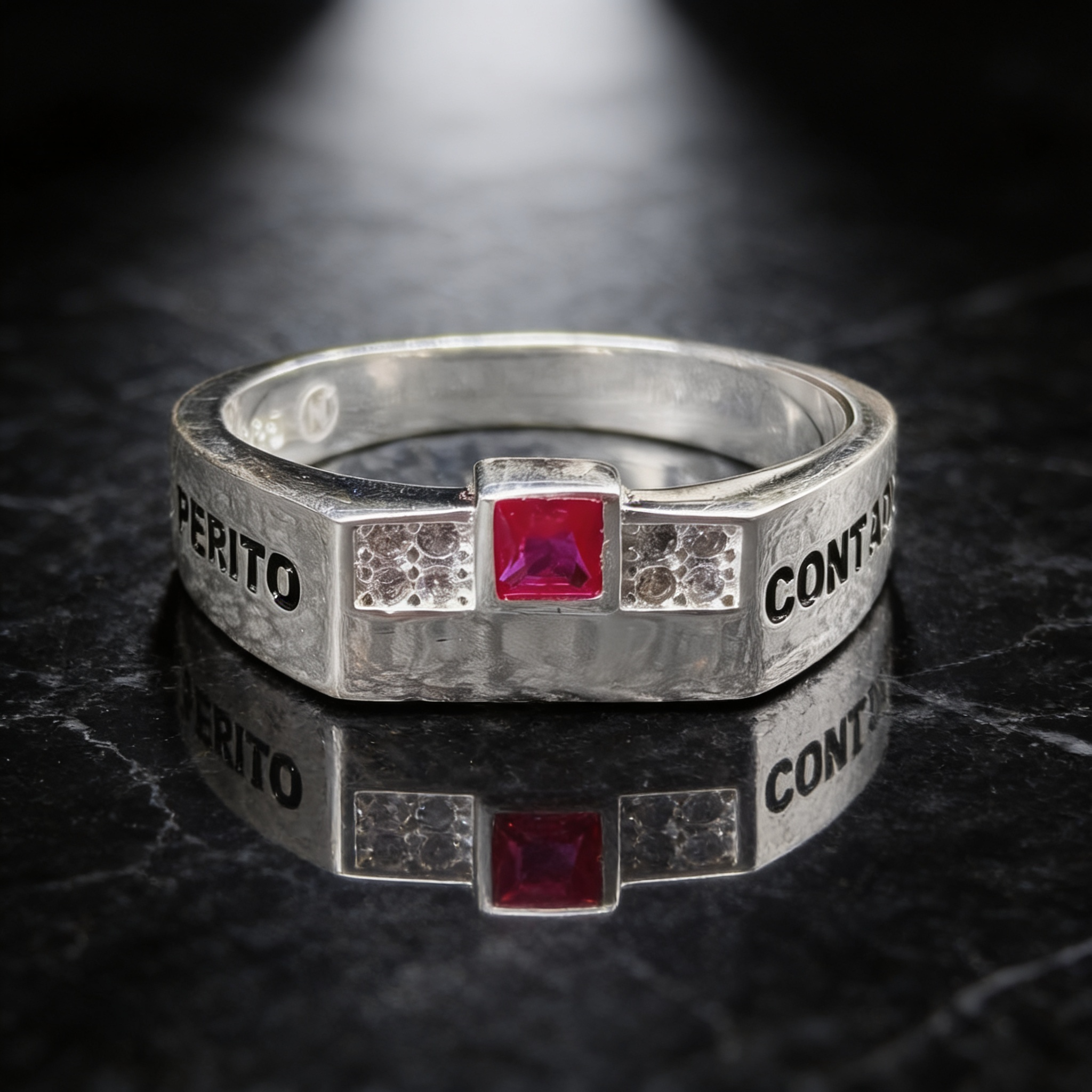 Anillo Perito Contador Modelo 007