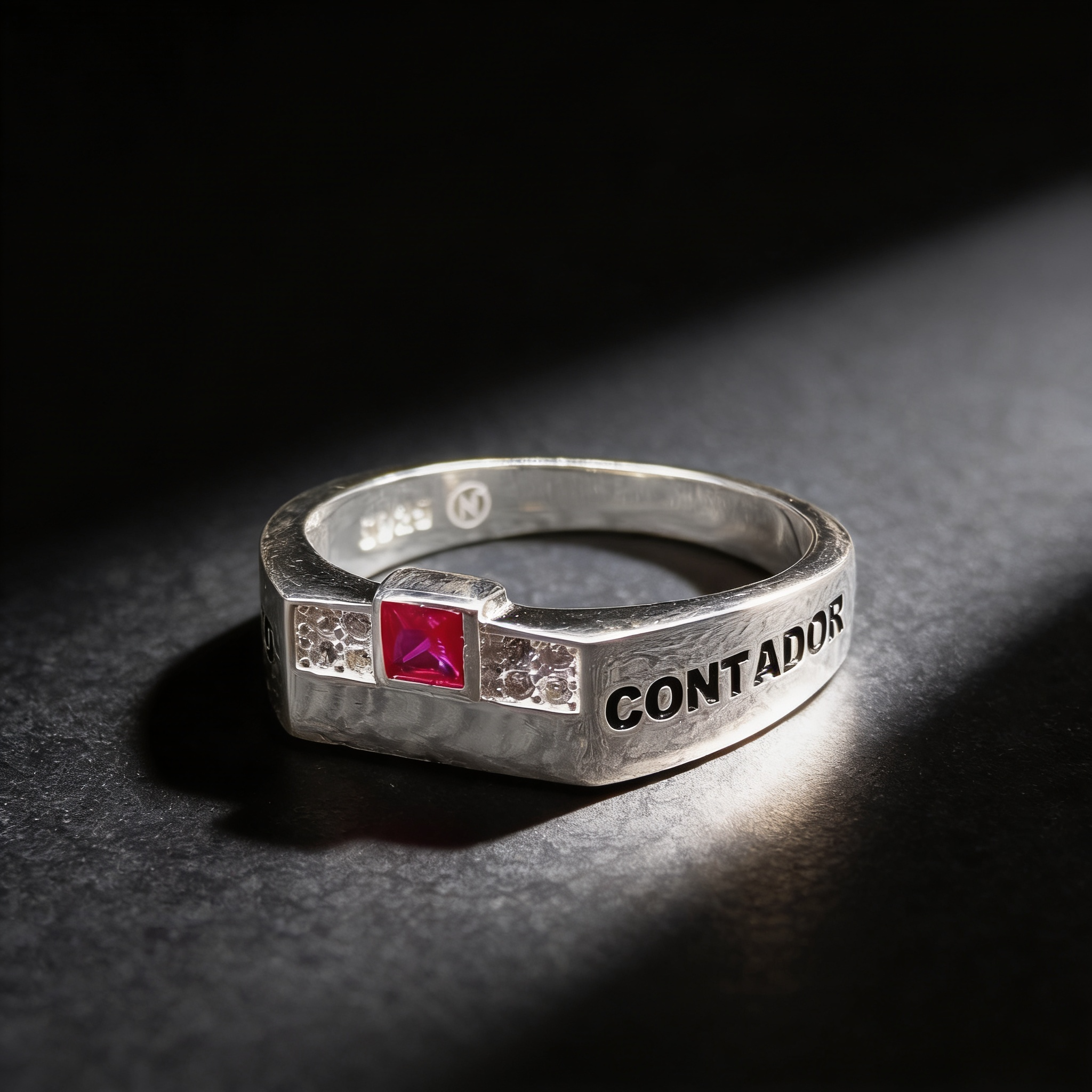 Anillo Perito Contador Modelo 007