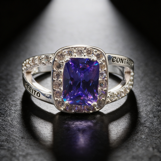 Anillo Perito Contador Modelo 008