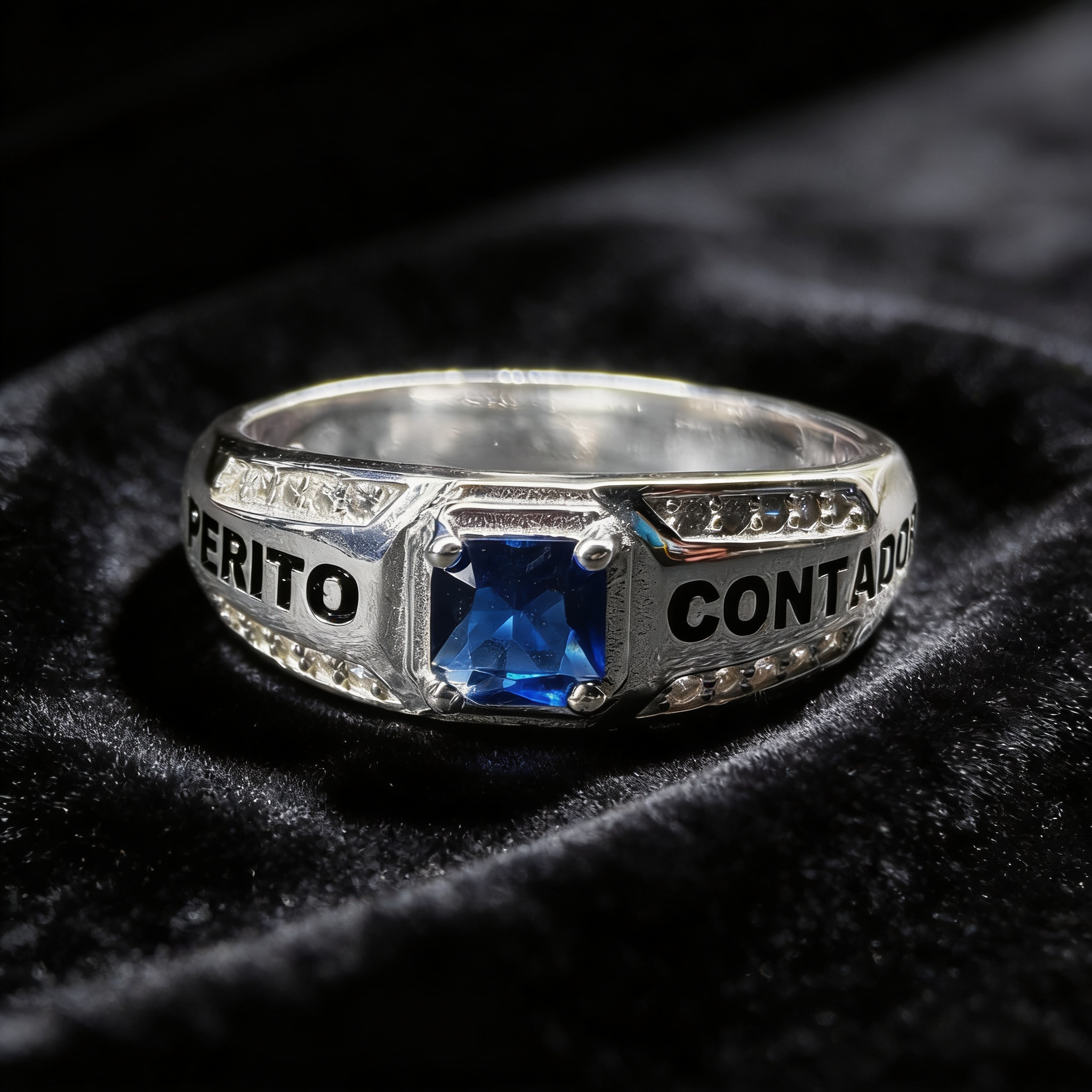 Anillo Perito Contador Modelo 009