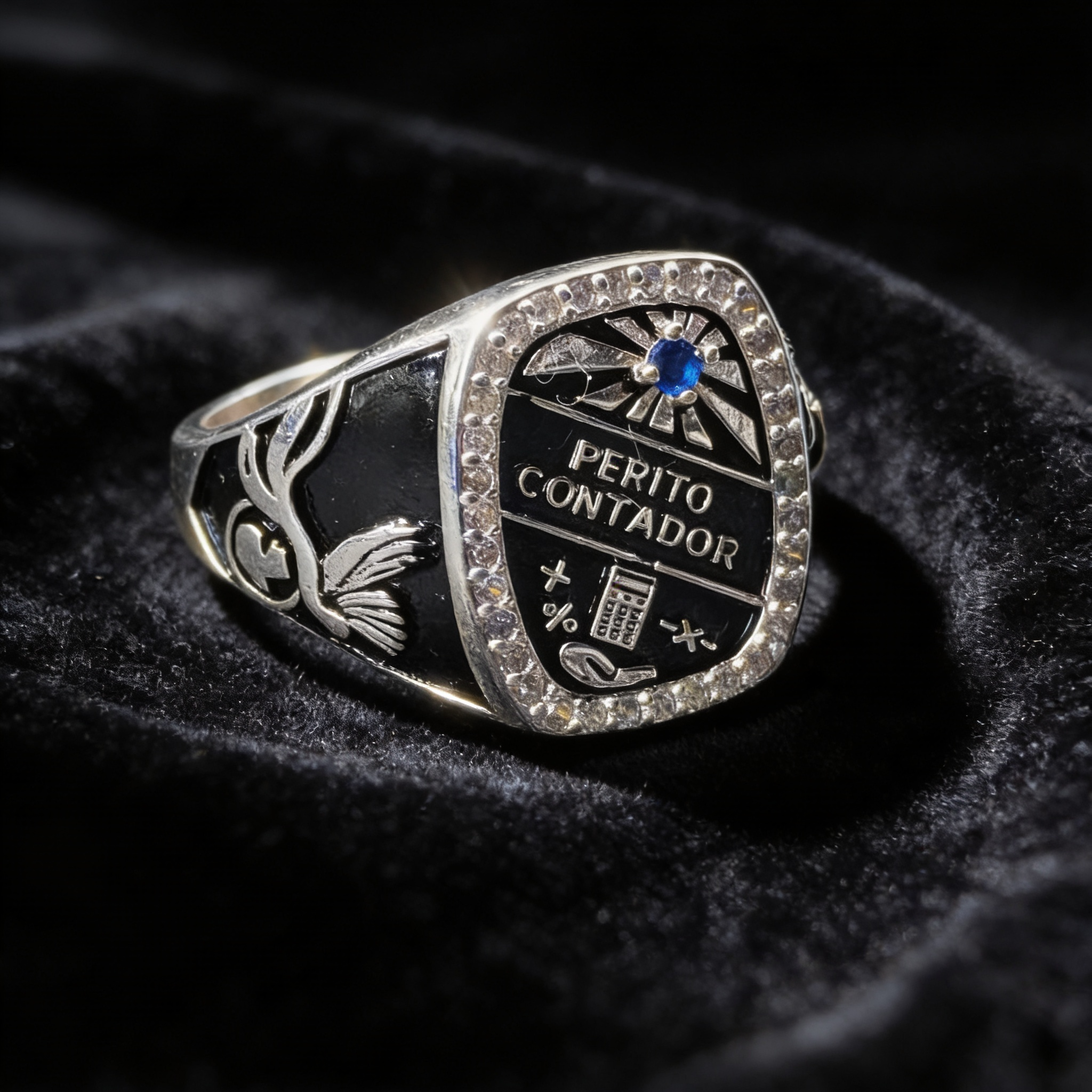 Anillo Perito Contador Modelo 010