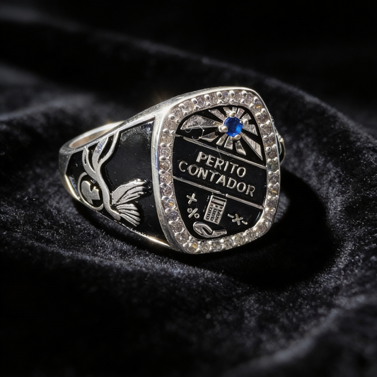 Anillo Perito Contador Modelo 010