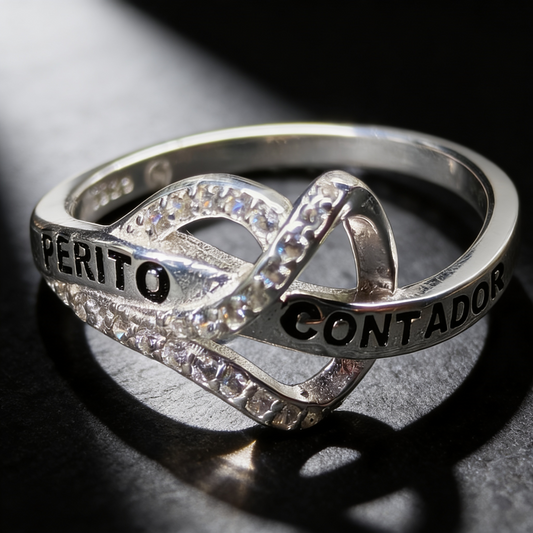 Anillo Perito Contador Modelo 012