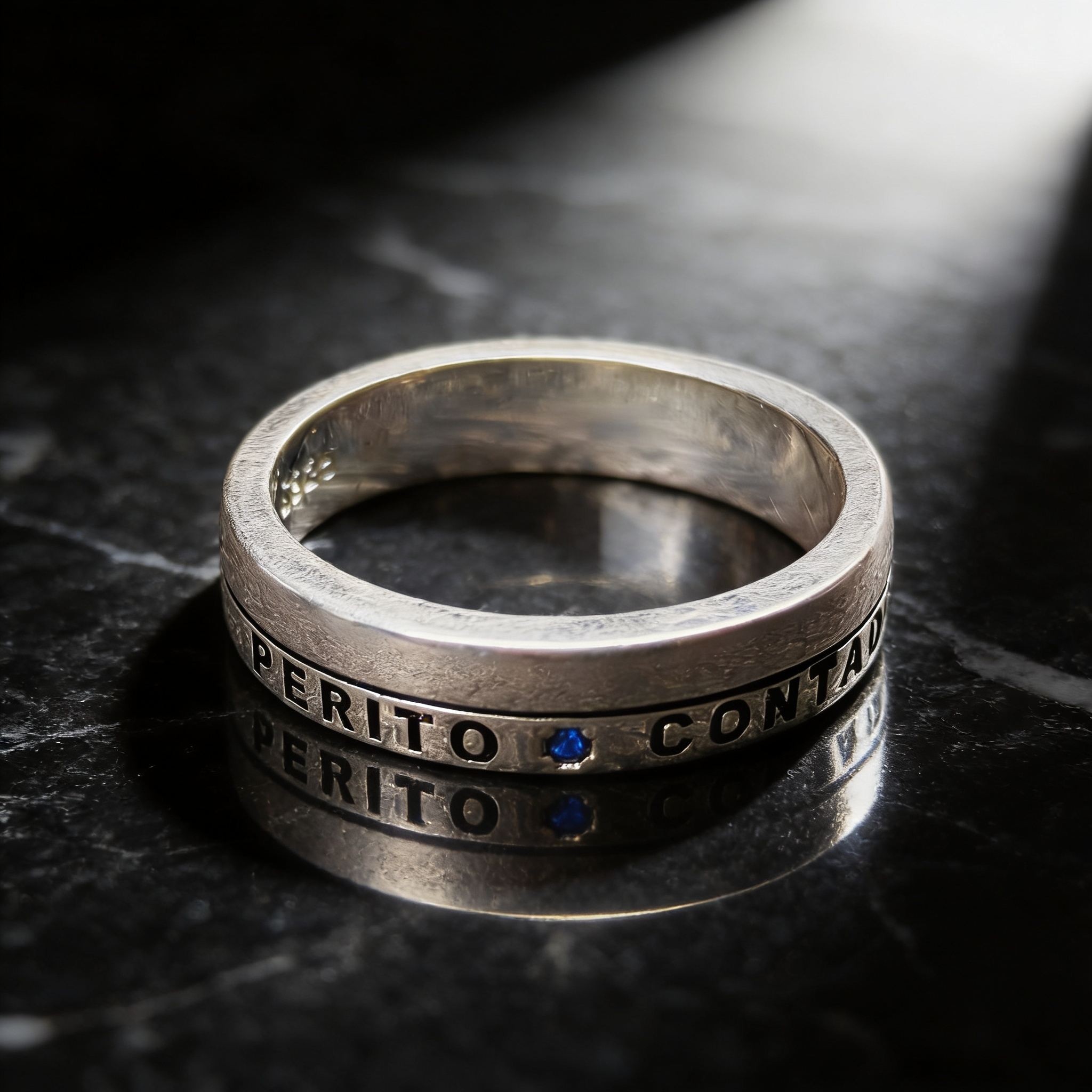 Anillo Perito Contador Modelo 013