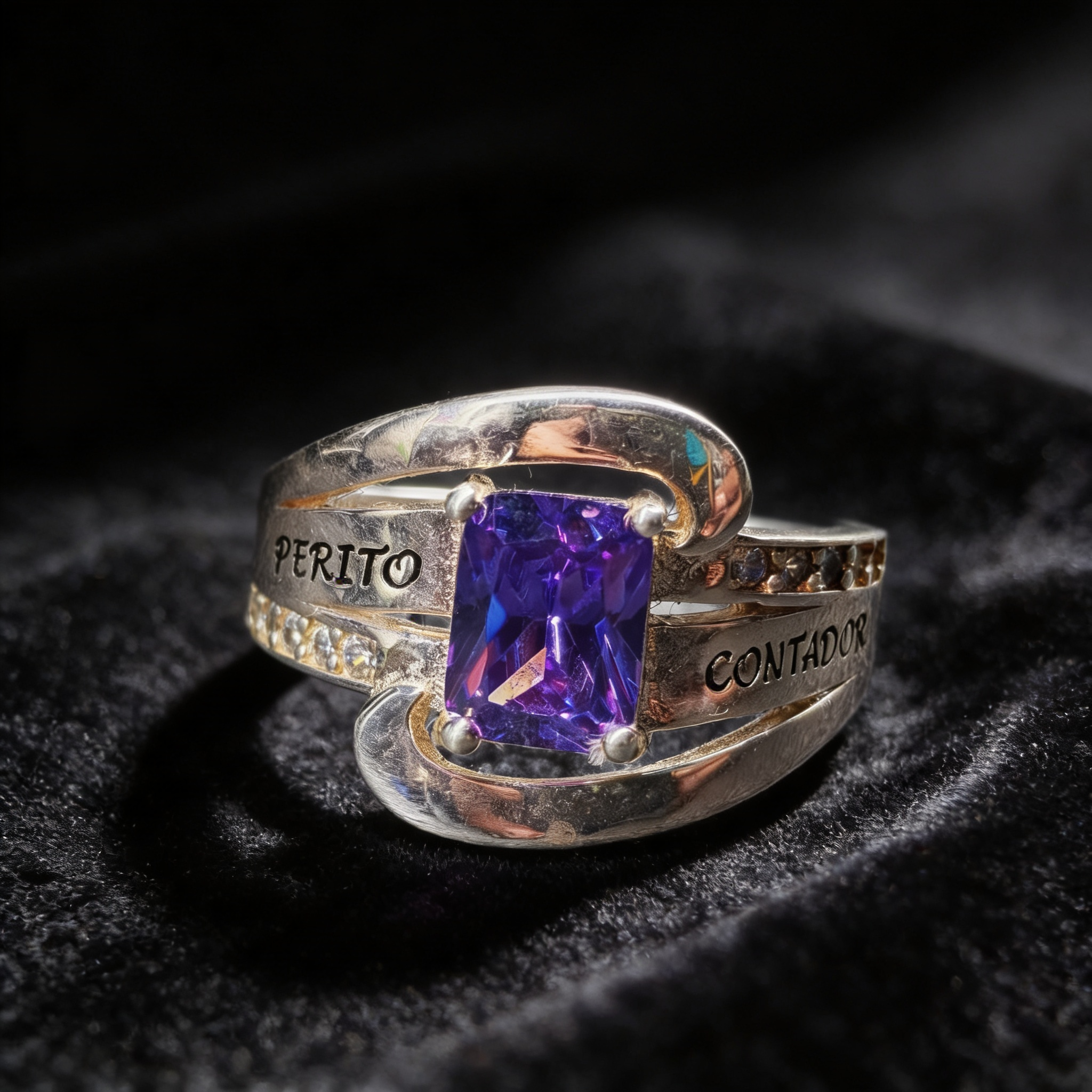 Anillo Perito Contador Modelo 014