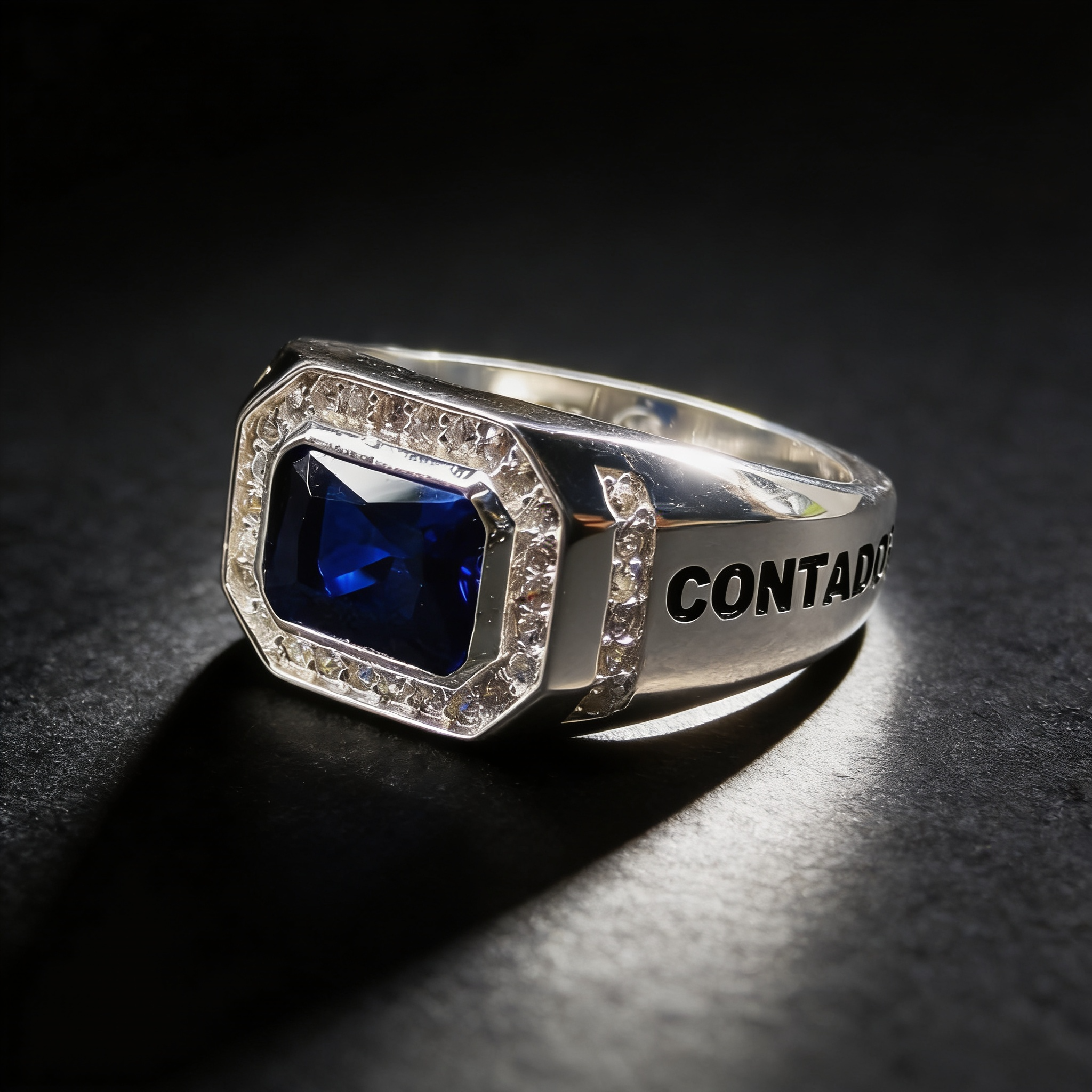 Anillo Perito Contador Modelo 015