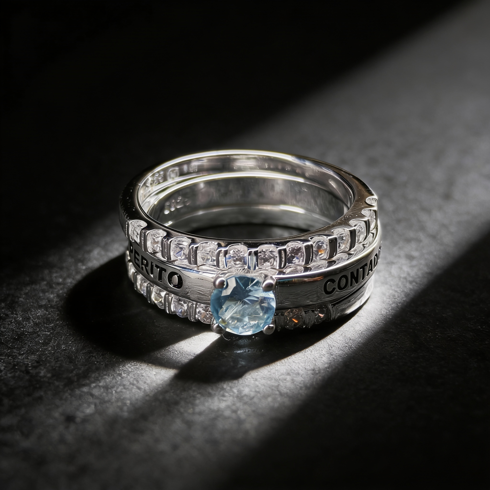 Anillo Perito Contador Modelo 017