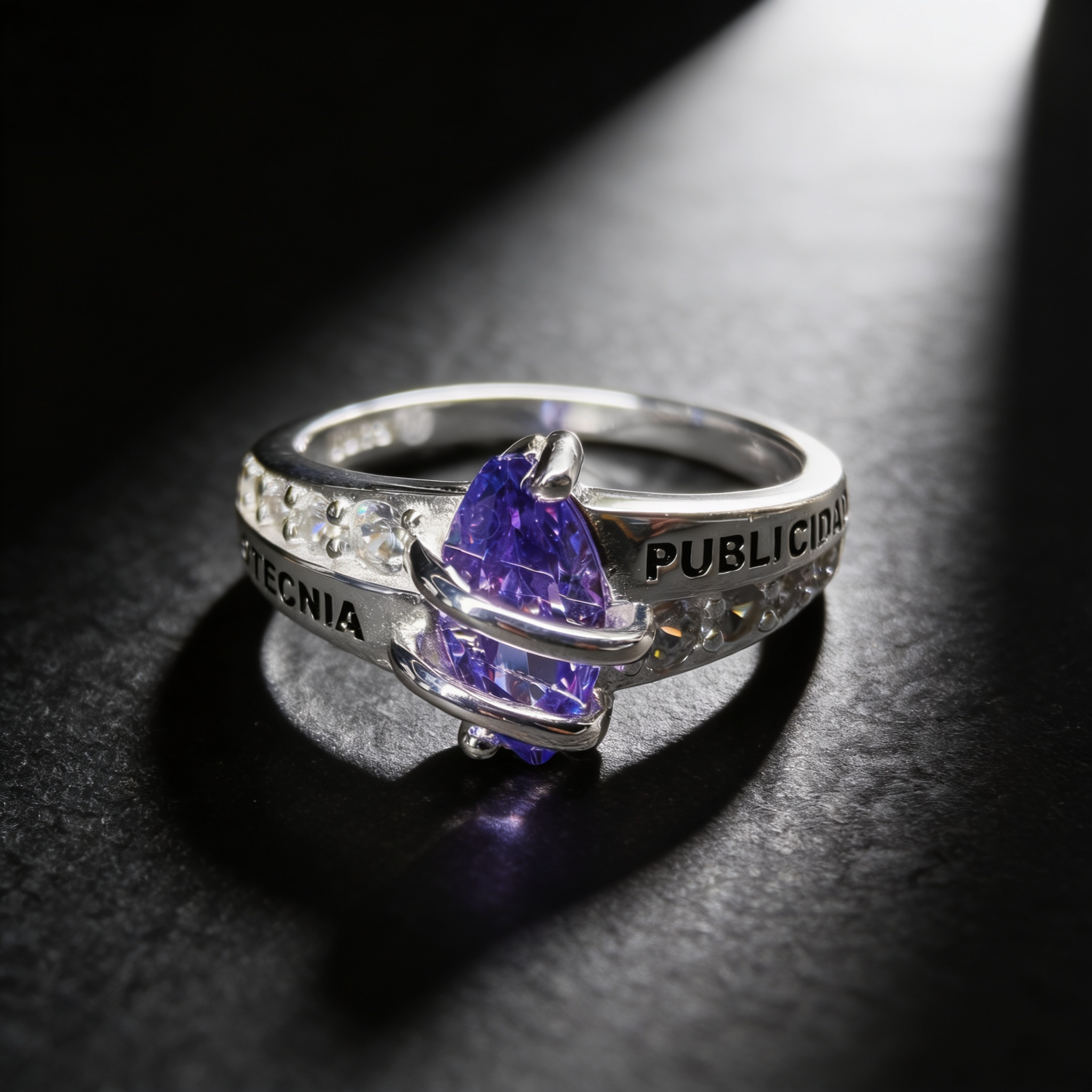Anillo de Graduación Mercadotecnia y Publicidad Modelo MP-AN-001