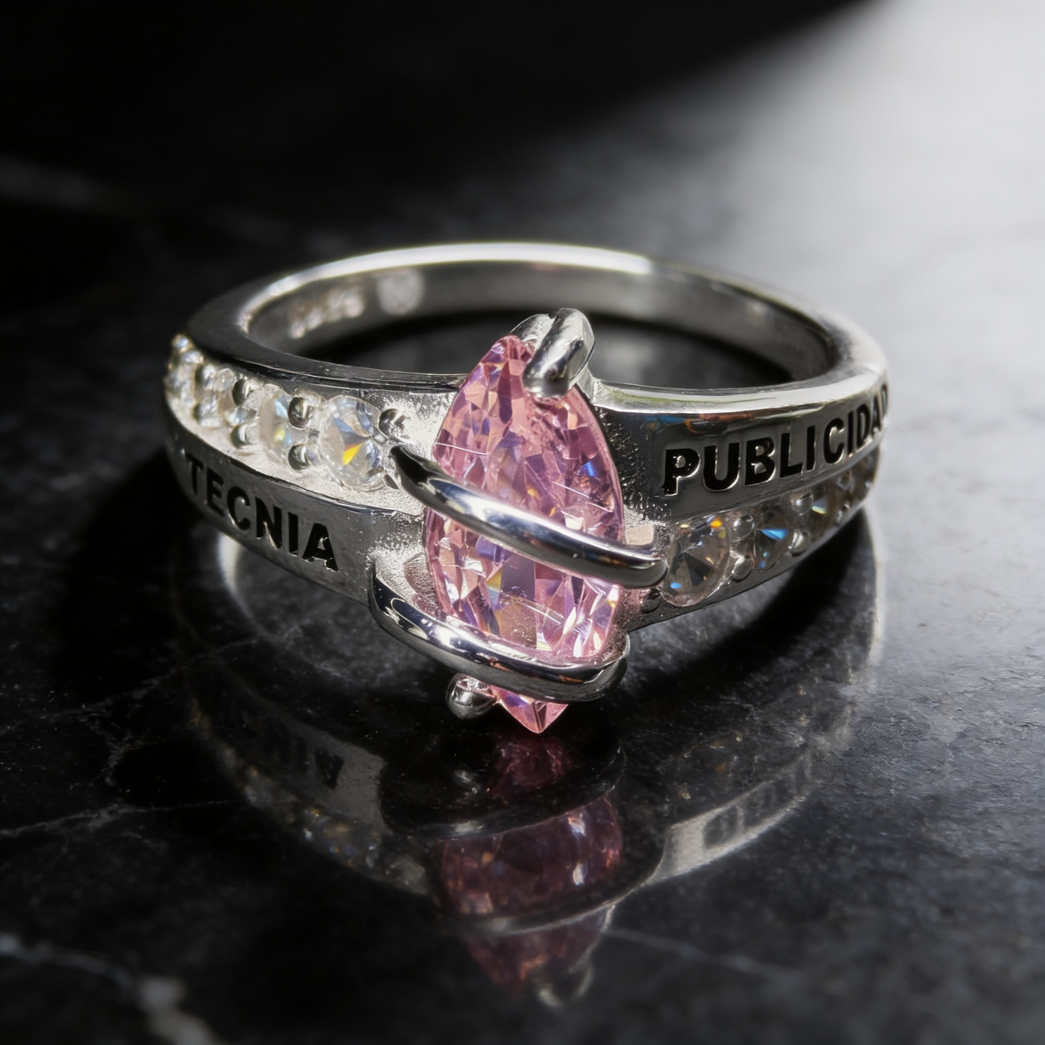 Anillo de Graduación Mercadotecnia y Publicidad Modelo MP-AN-001
