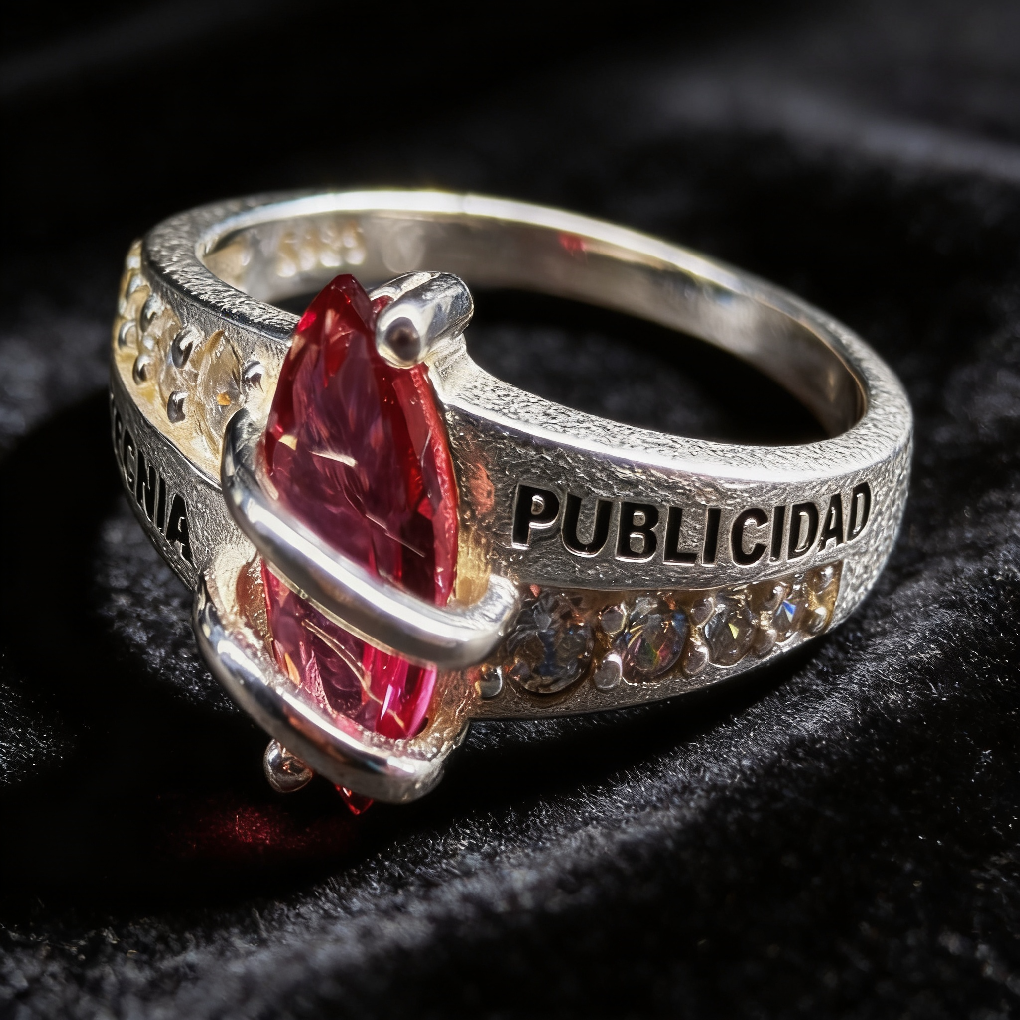 Anillo de Graduación Mercadotecnia y Publicidad Modelo MP-AN-001