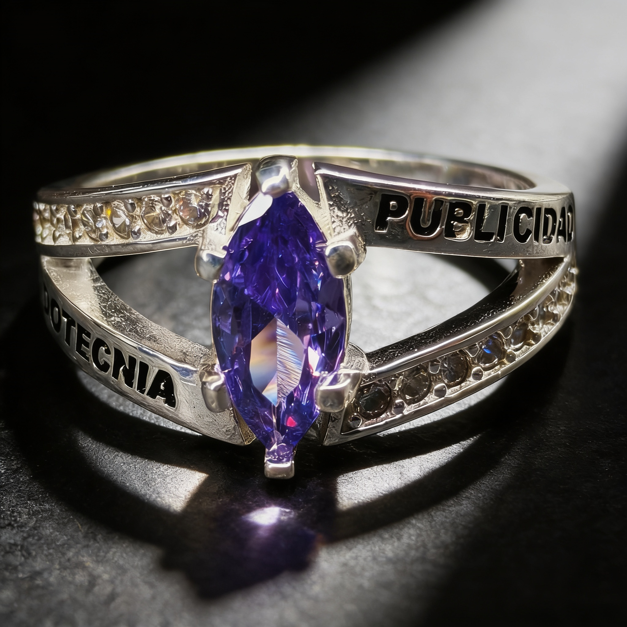 Anillo de Graduación Mercadotecnia y Publicidad Modelo MP-AN-002