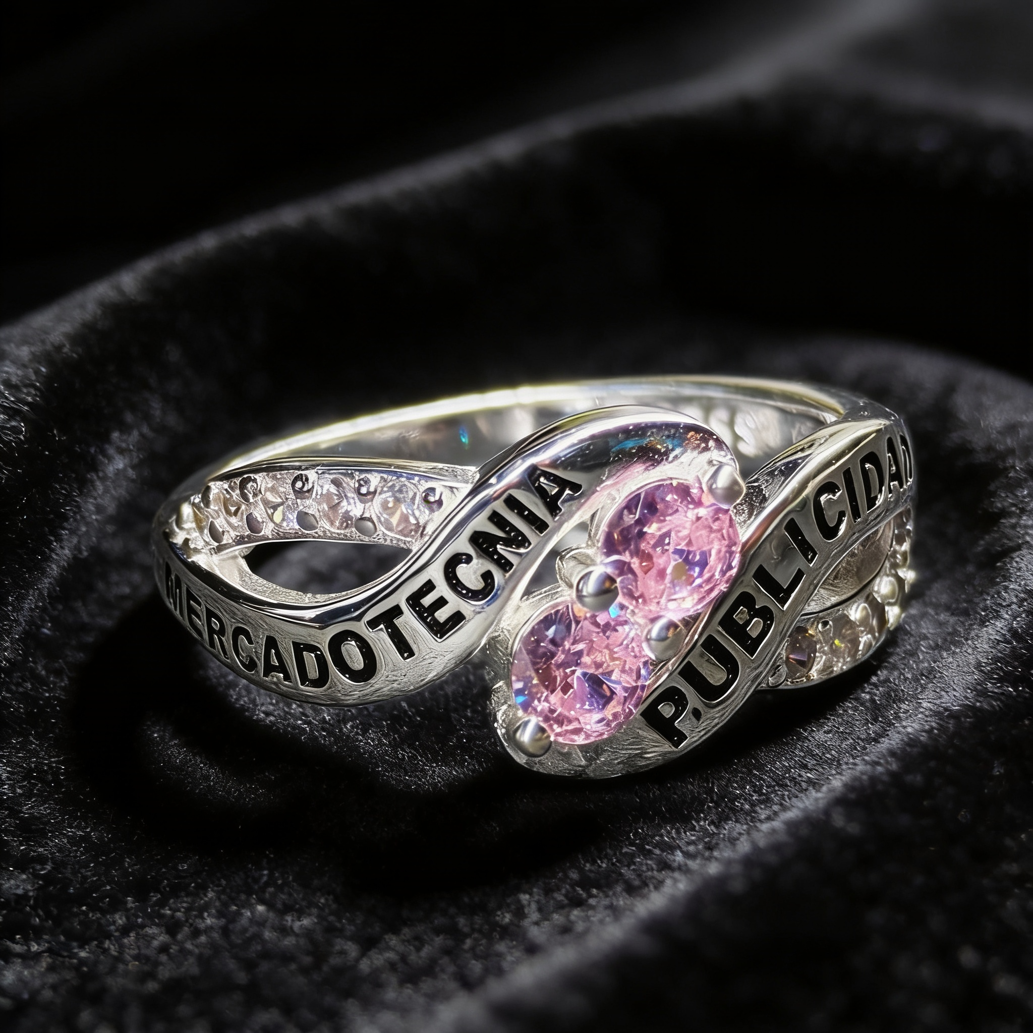 Anillo de Graduación Mercadotecnia y Publicidad Modelo MP-AN-004