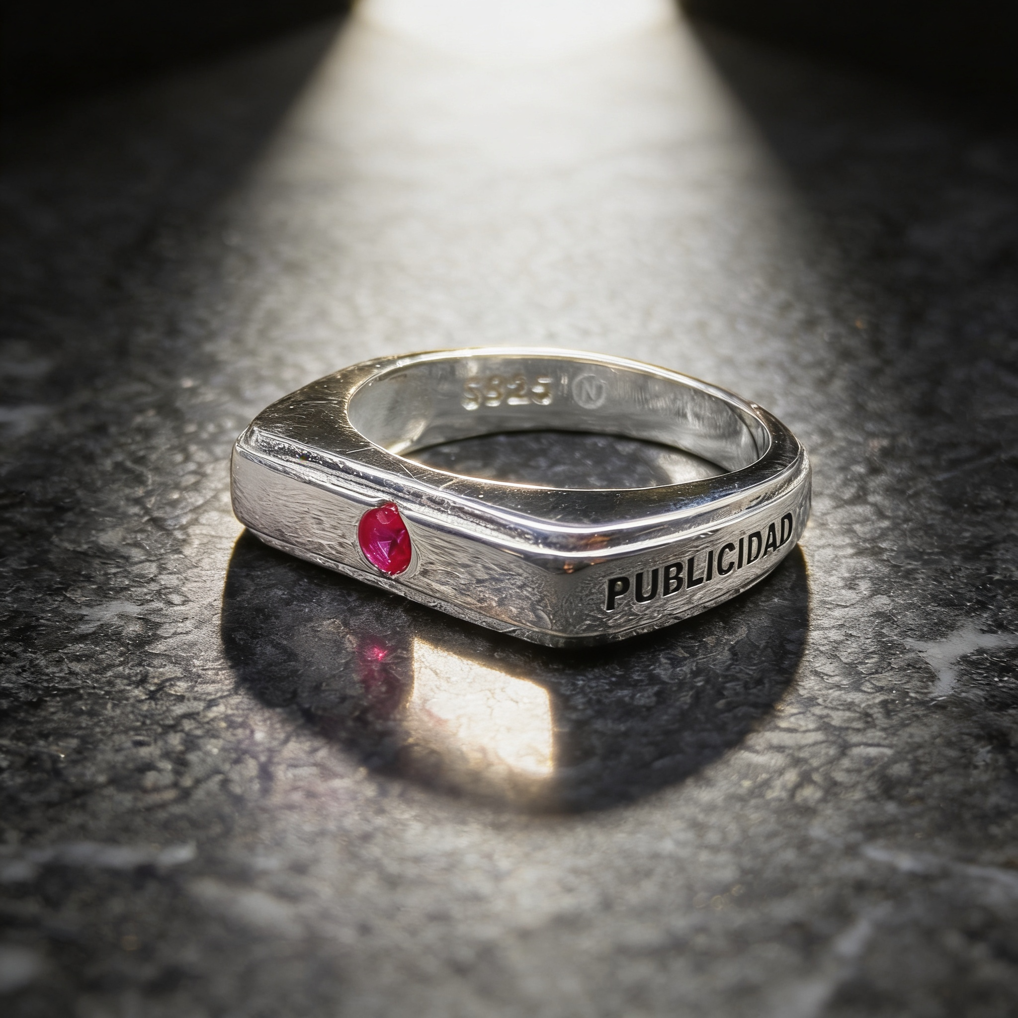 Anillo de Graduación Mercadotecnia y Publicidad Modelo MP-AN-008
