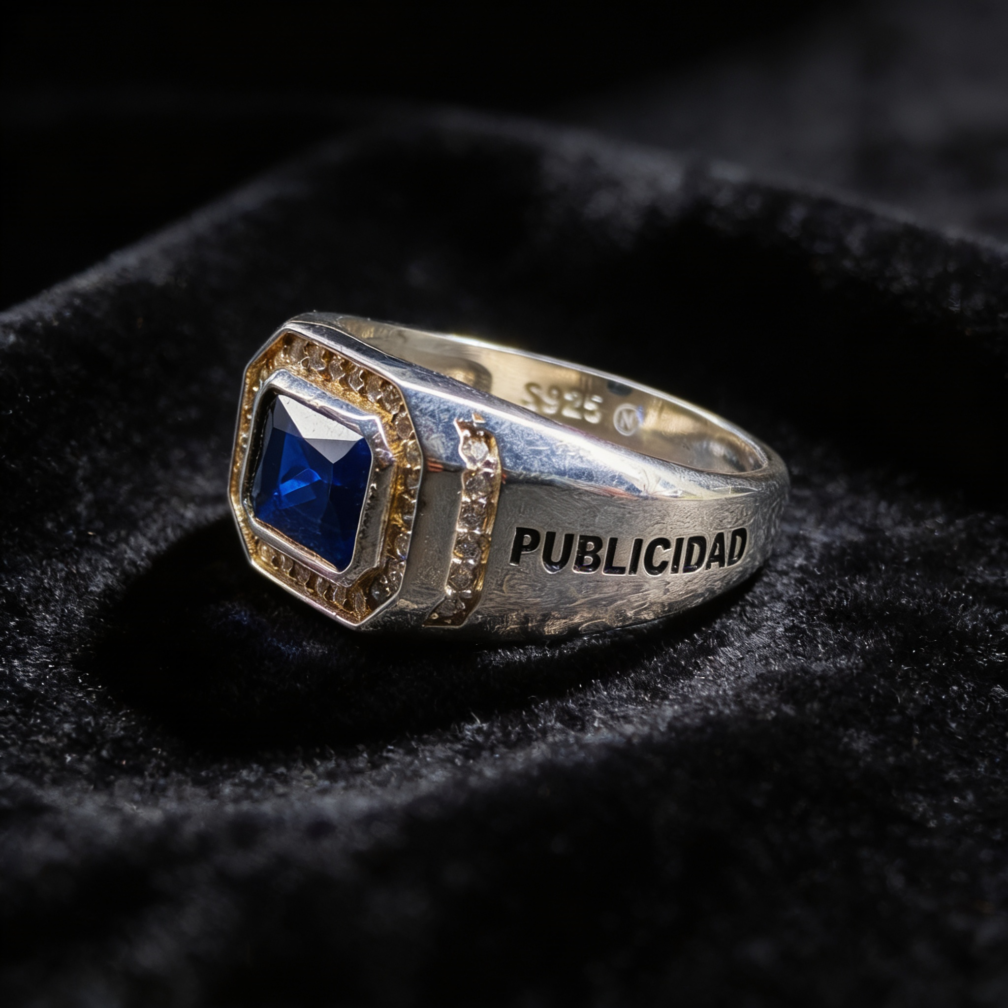Anillo de Graduación Mercadotecnia y Publicidad Modelo MP-AN-009