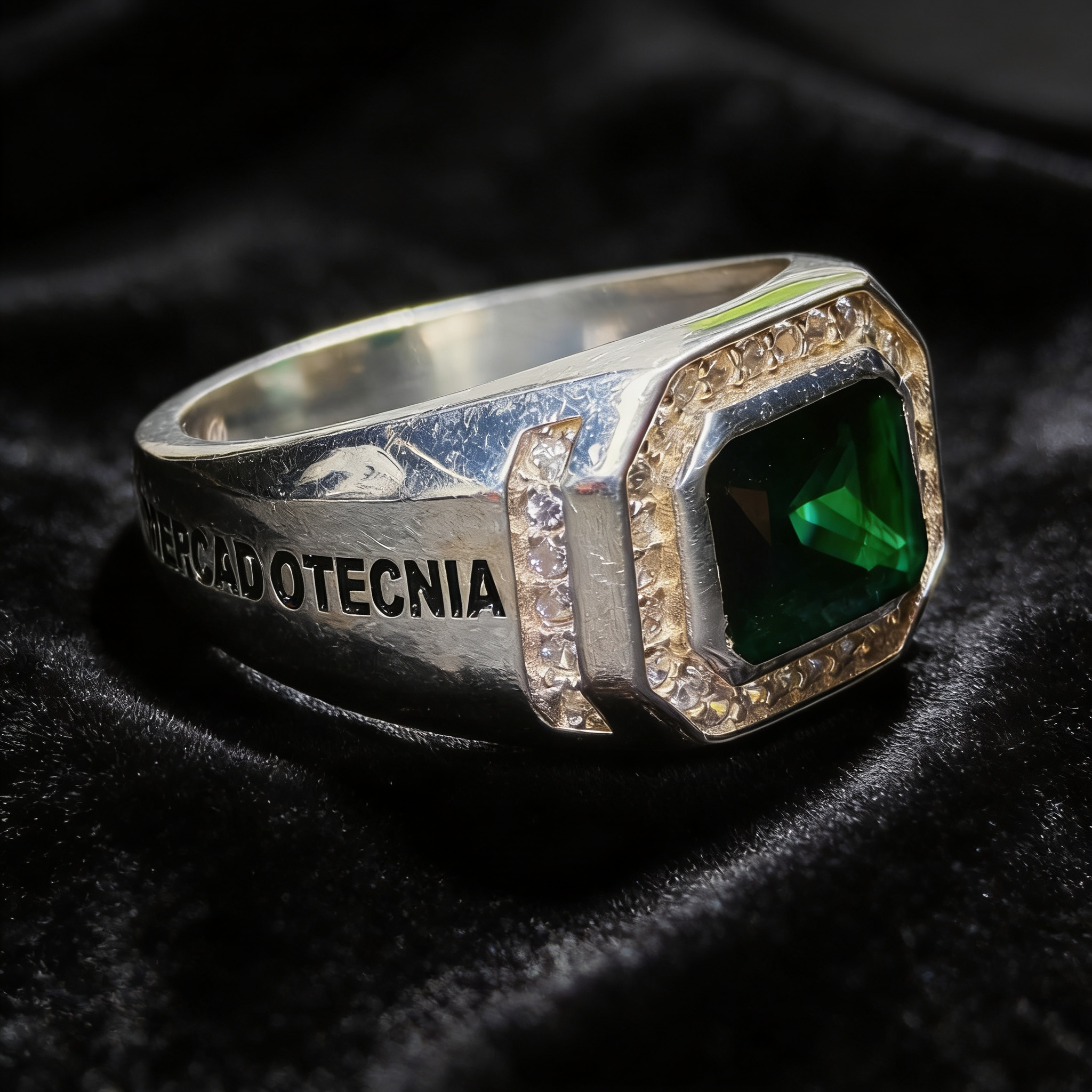 Anillo de Graduación Mercadotecnia y Publicidad Modelo MP-AN-009