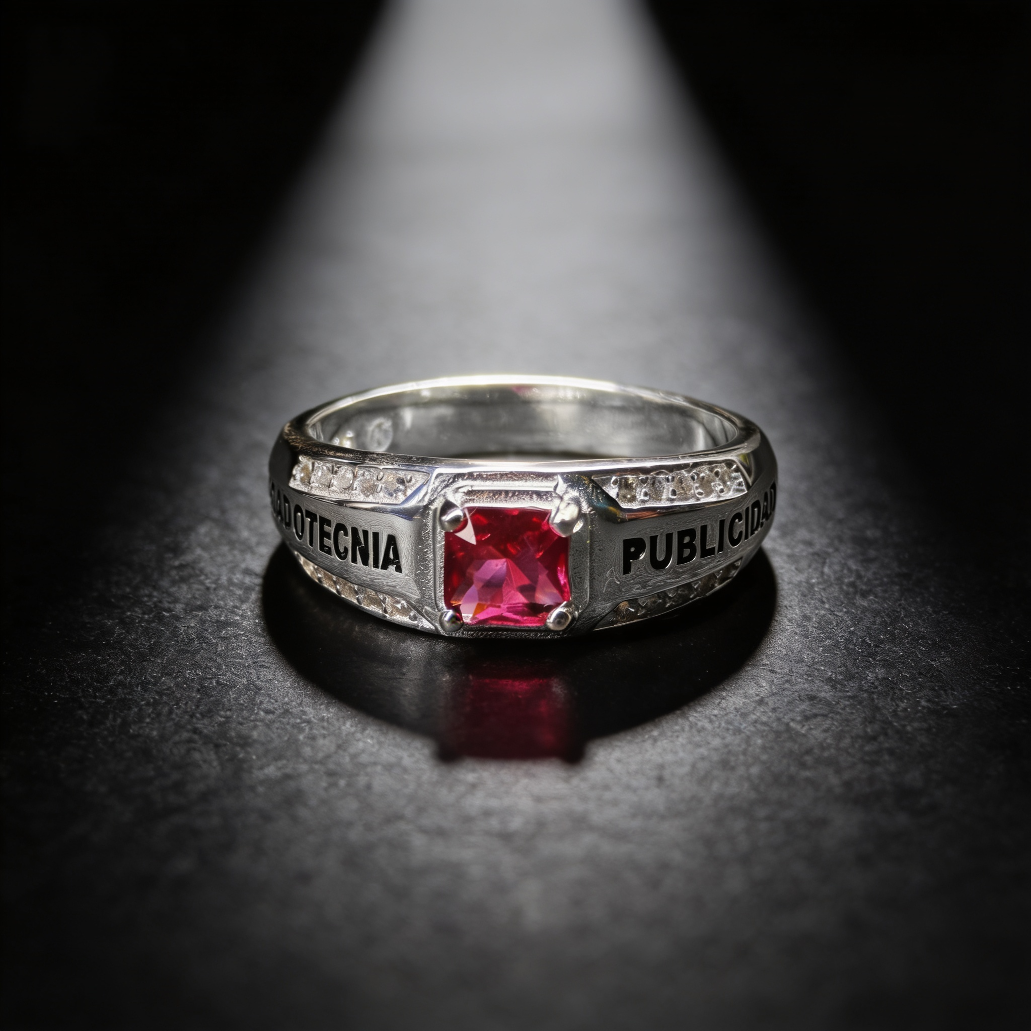 Anillo de Graduación Mercadotecnia y Publicidad Modelo MP-AN-010
