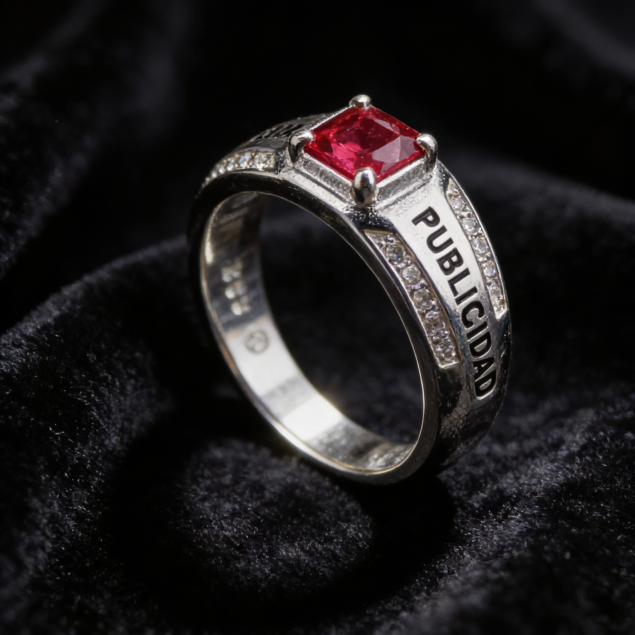 Anillo de Graduación Mercadotecnia y Publicidad Modelo MP-AN-010