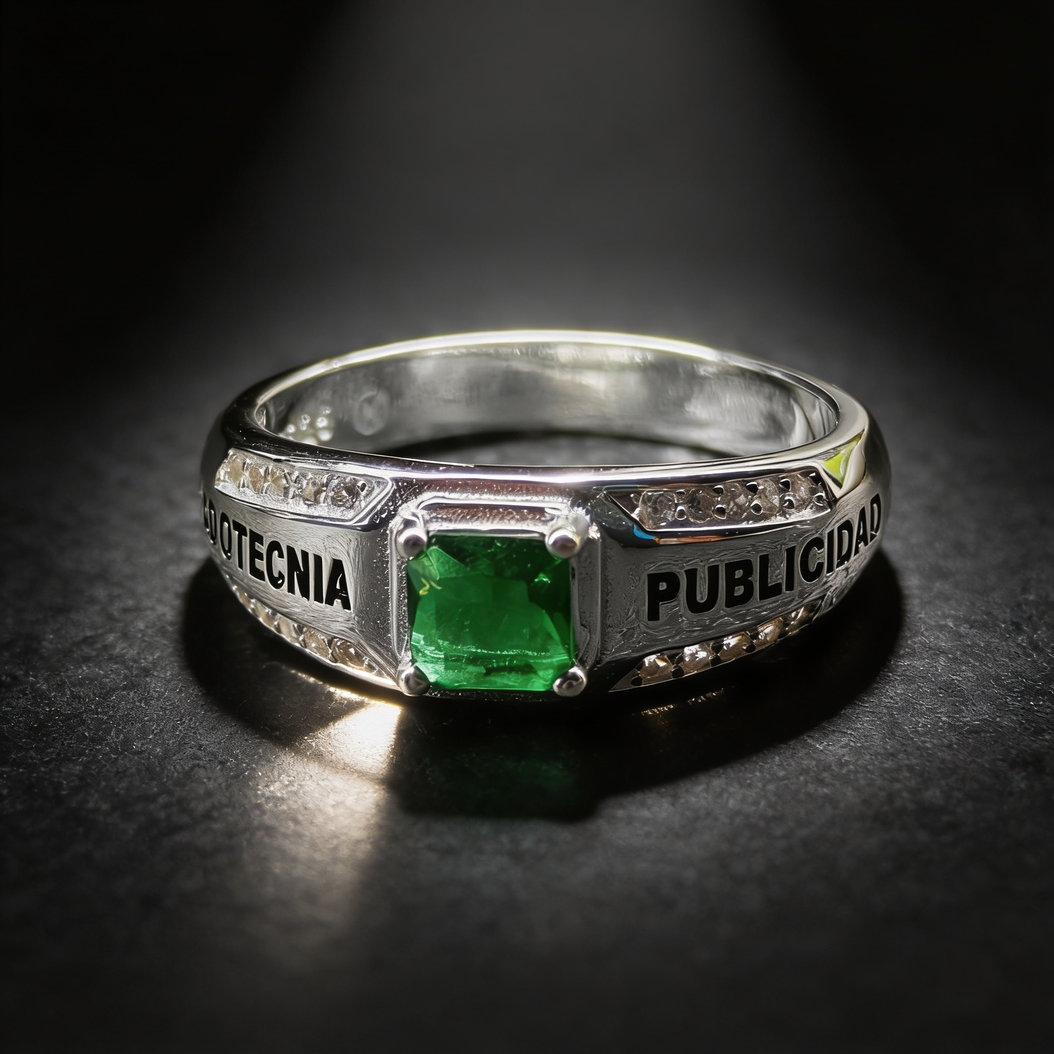 Anillo de Graduación Mercadotecnia y Publicidad Modelo MP-AN-010