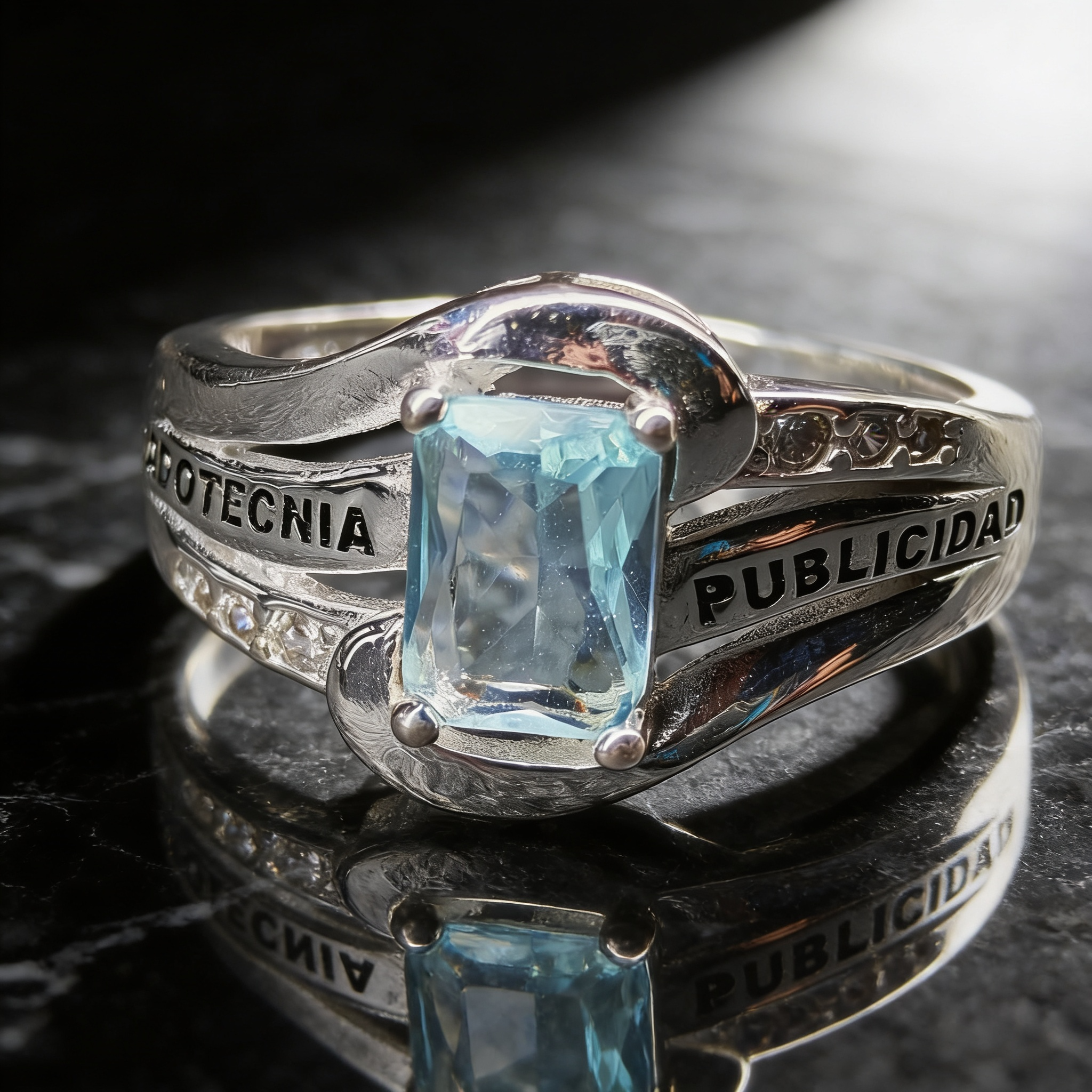Anillo de Graduación Mercadotecnia y Publicidad Modelo MP-AN-011