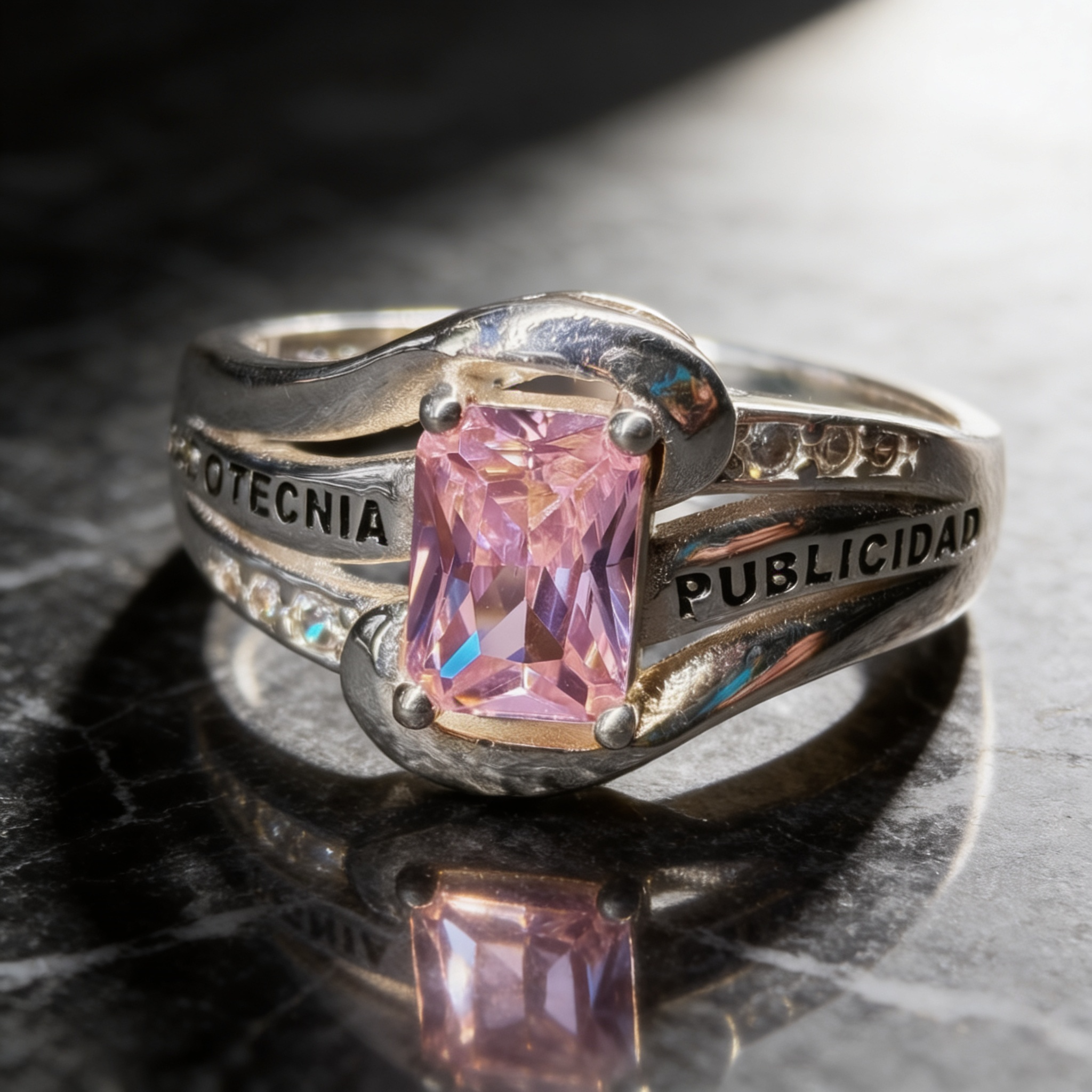 Anillo de Graduación Mercadotecnia y Publicidad Modelo MP-AN-011