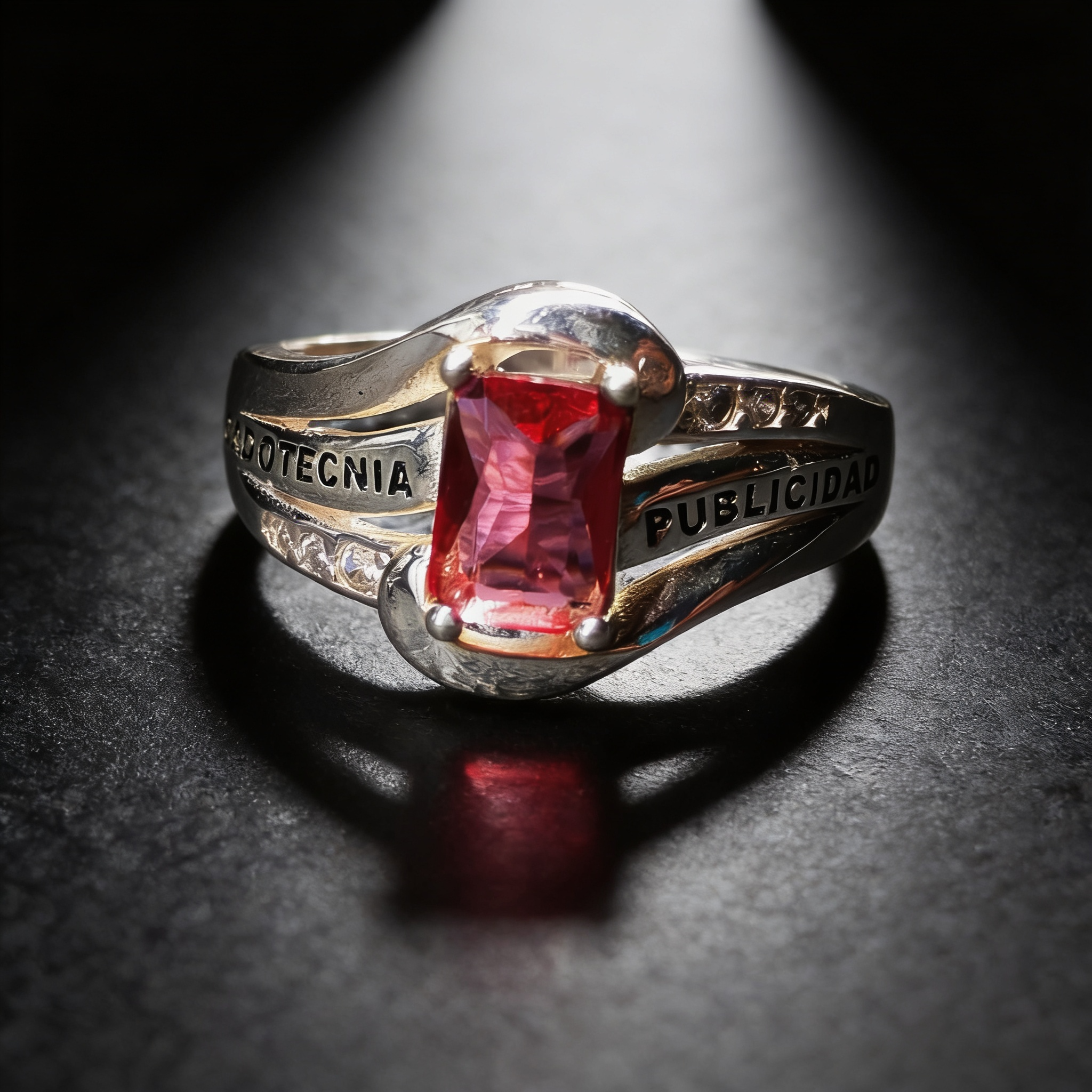Anillo de Graduación Mercadotecnia y Publicidad Modelo MP-AN-011