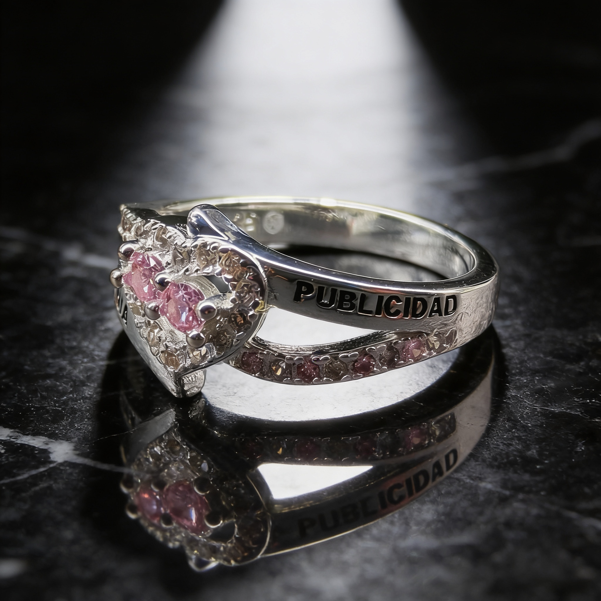 Anillo de Graduación Mercadotecnia y Publicidad Modelo MP-AN-012