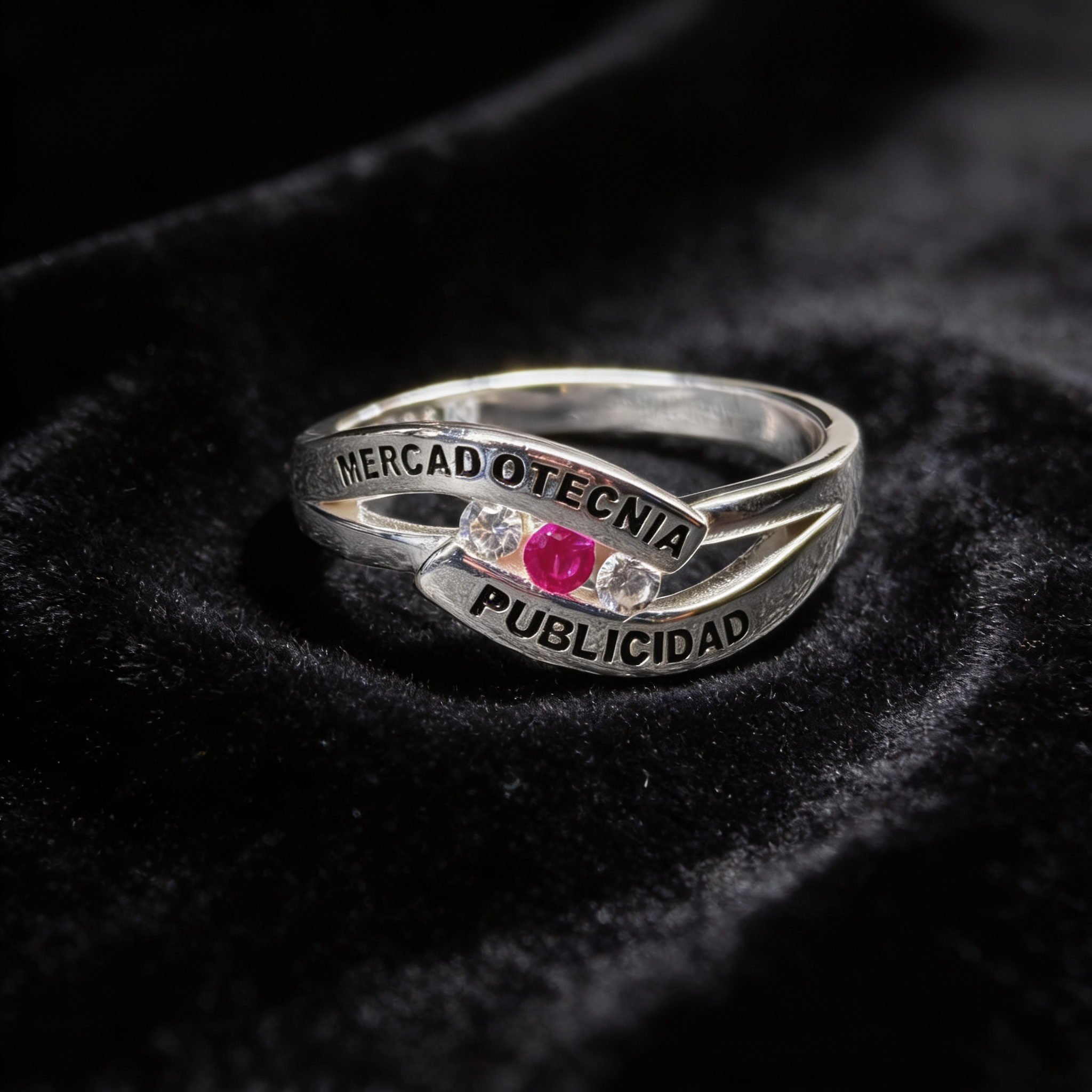 Anillo de Graduación Mercadotecnia y Publicidad Modelo MP-AN-013