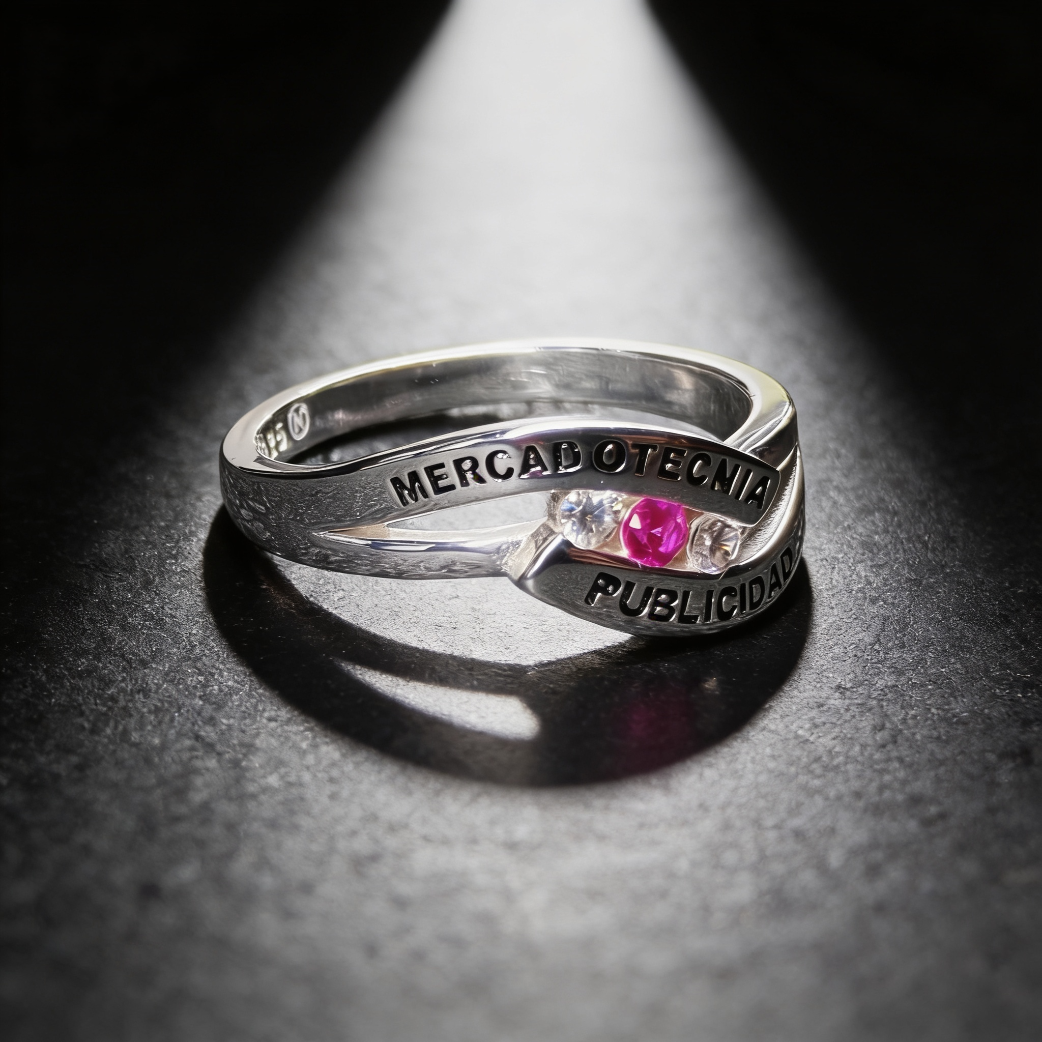 Anillo de Graduación Mercadotecnia y Publicidad Modelo MP-AN-013