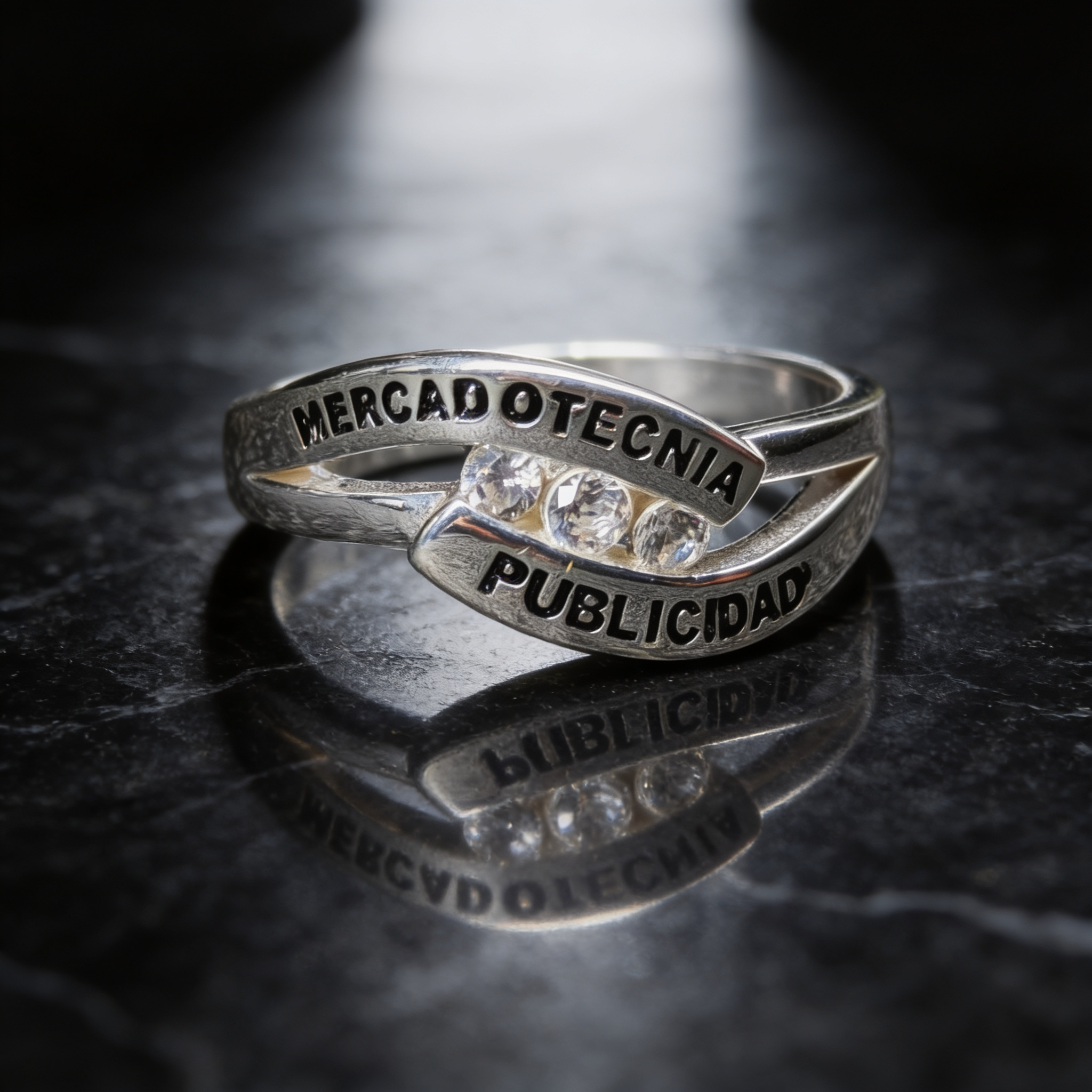Anillo de Graduación Mercadotecnia y Publicidad Modelo MP-AN-013
