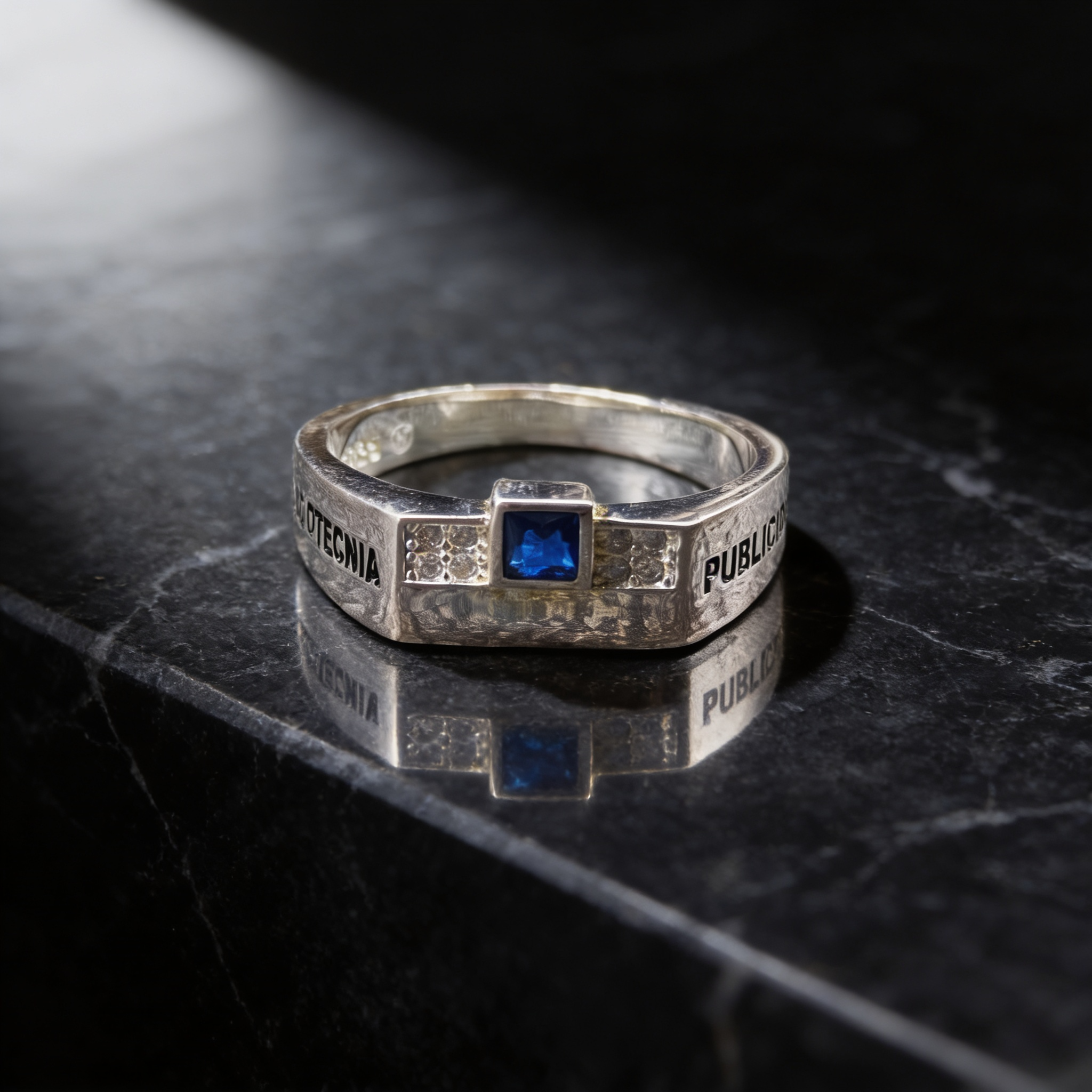 Anillo de Graduación Mercadotecnia y Publicidad Modelo MP-AN-014
