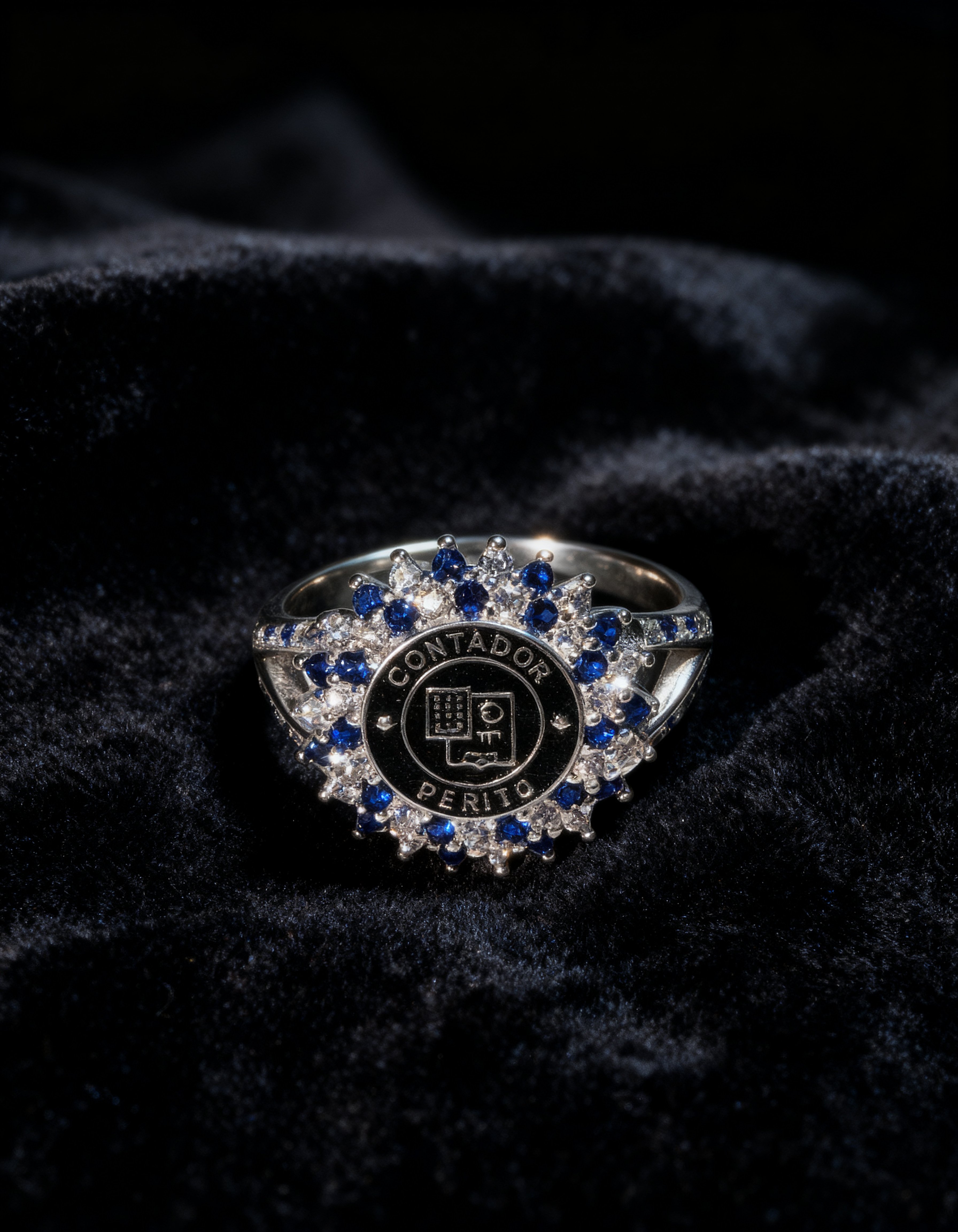 Anillo Perito Contador Modelo 019