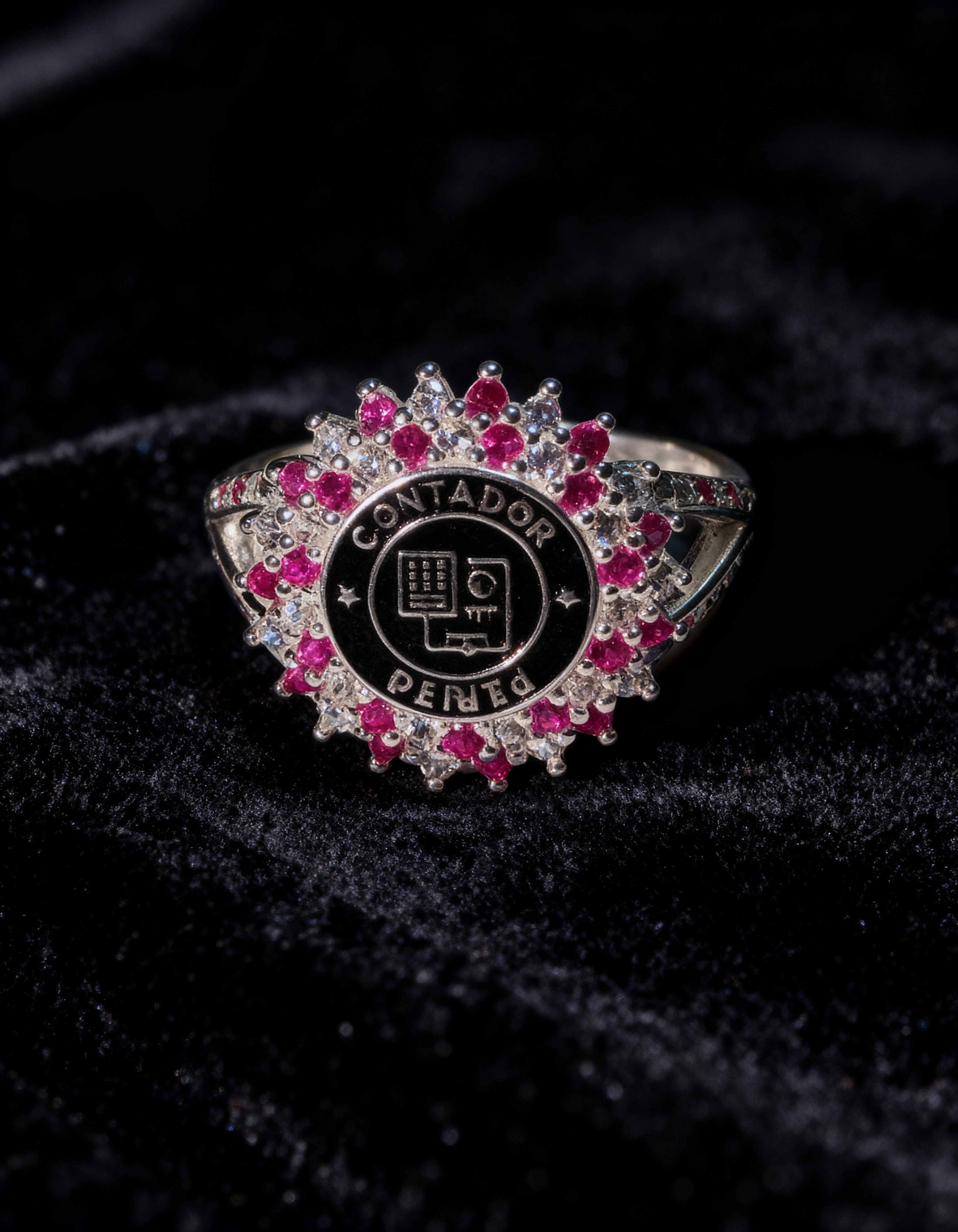 Anillo Perito Contador Modelo 019