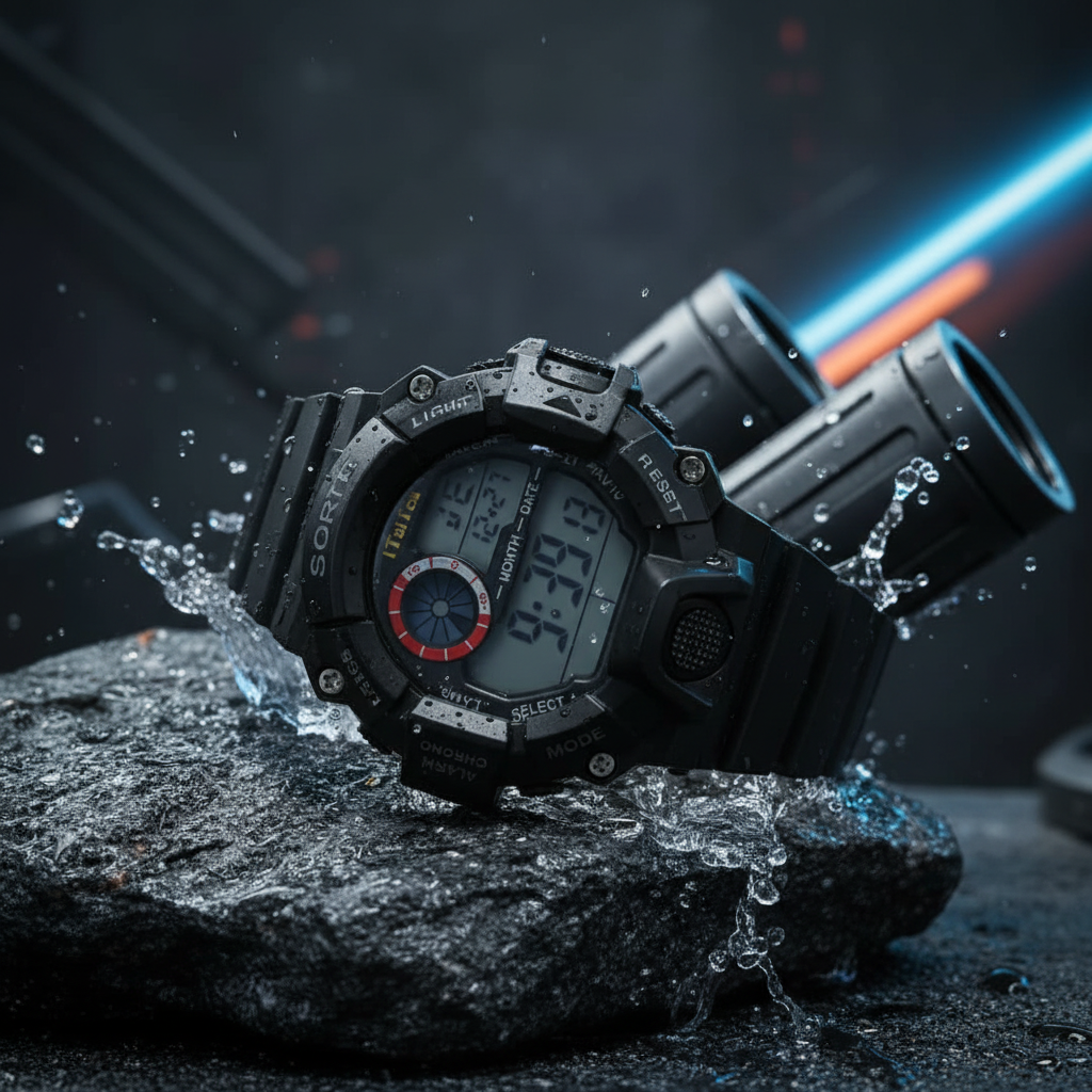 Reloj Digital Deportivo Multifunción Negro - IT-278L