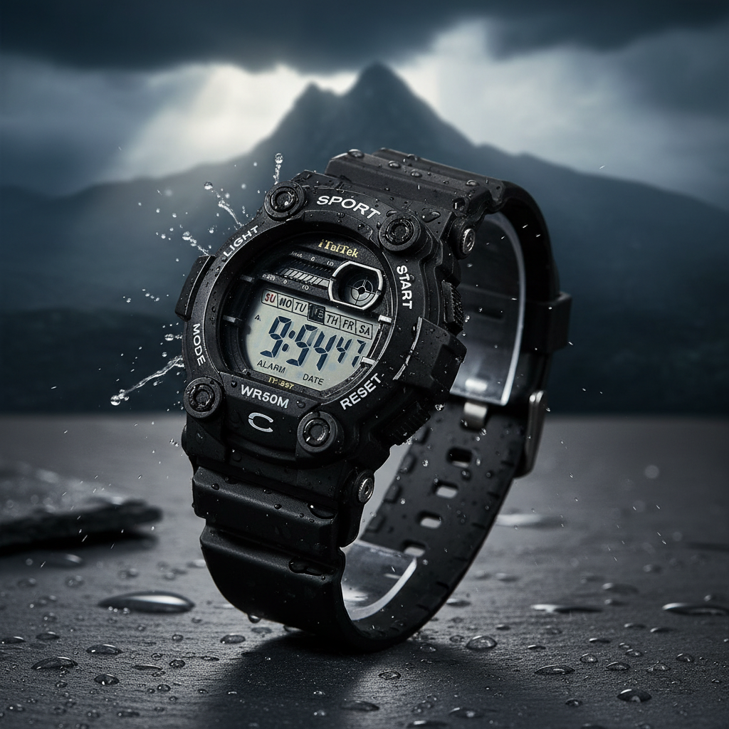 Reloj Digital Deportivo IT-857 Negro
