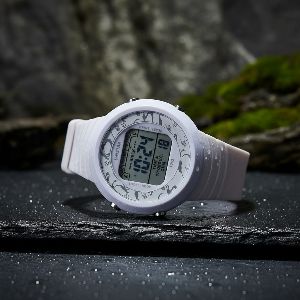 Reloj Digital Swistar 130 – Blanco o Rosado